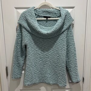 Saks Fifth Avenue Cowl Neck Popcorn Sweater